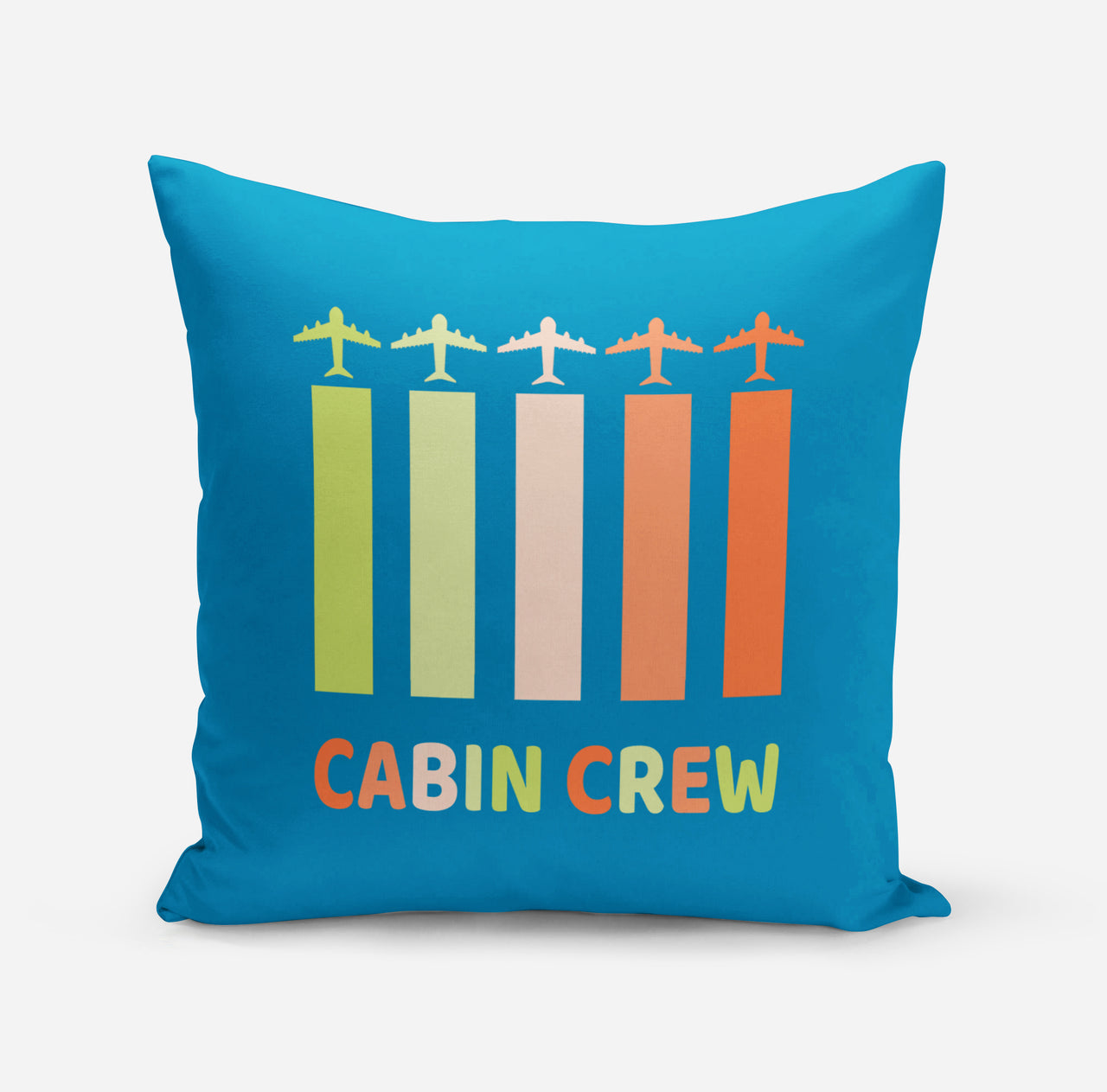 Colourful Cabin Crew Designed Pillows