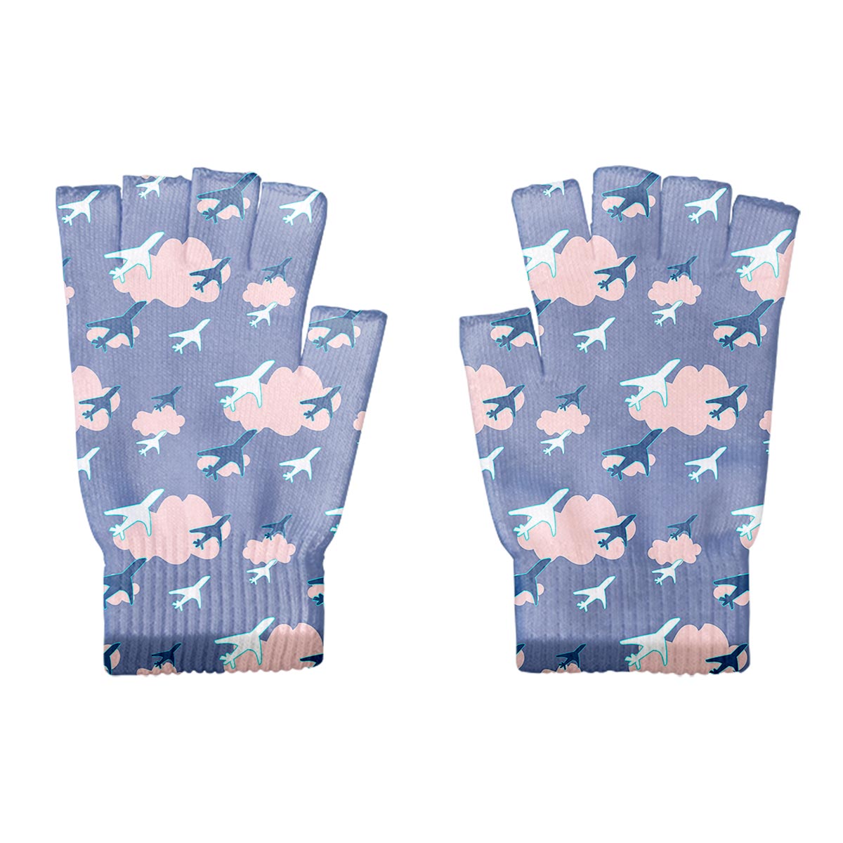 Cool & Super Airplanes (Vol2) Designed Cut Gloves