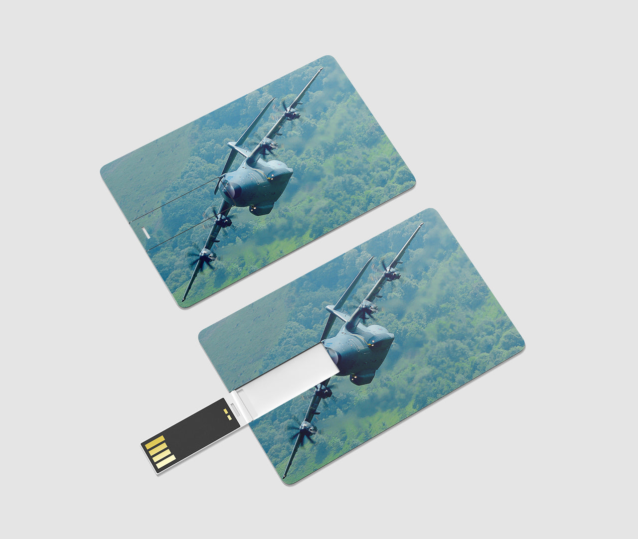 Cruising Airbus A400M Designed USB Cards