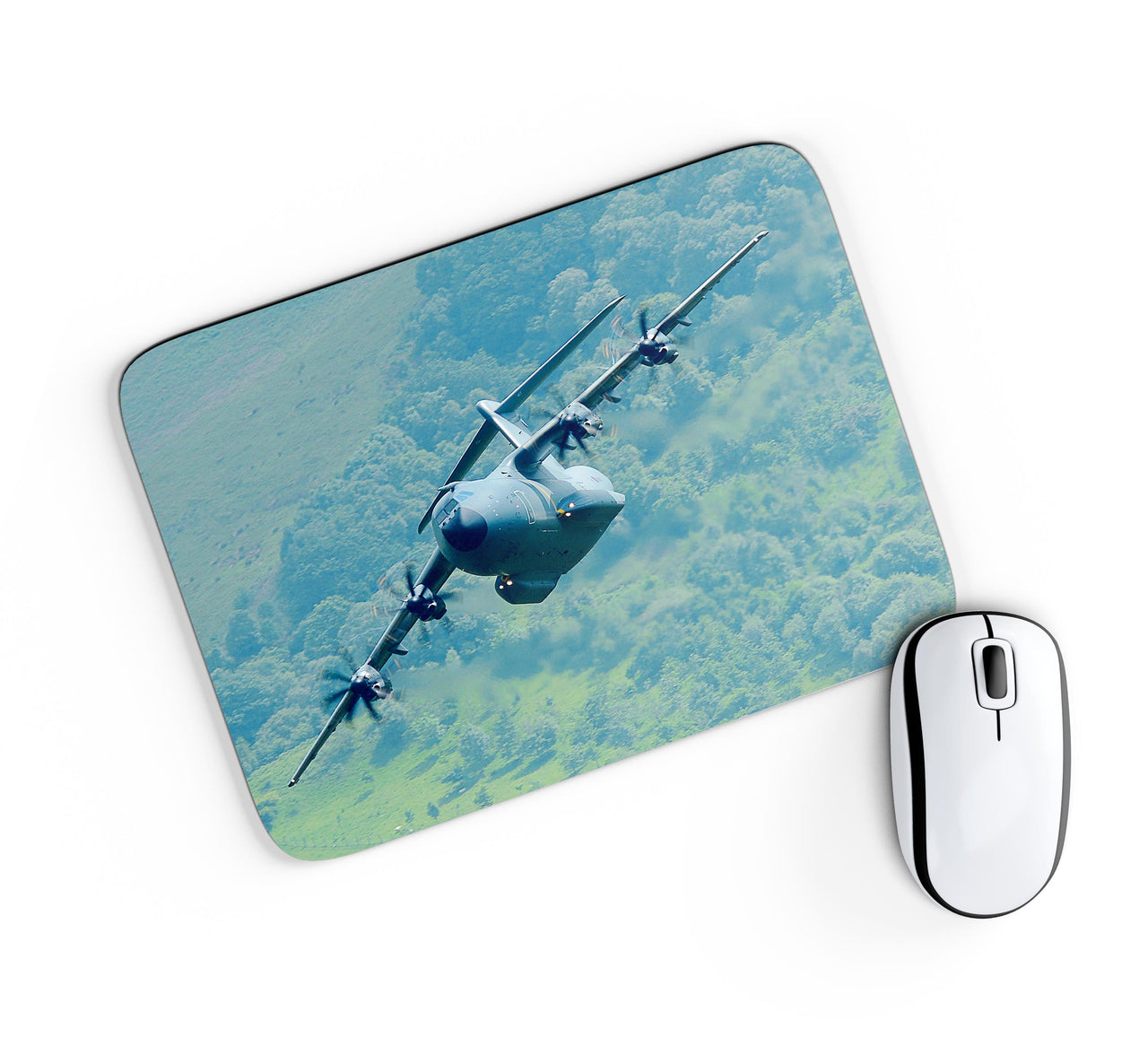 Cruising Airbus A400M Designed Mouse Pads