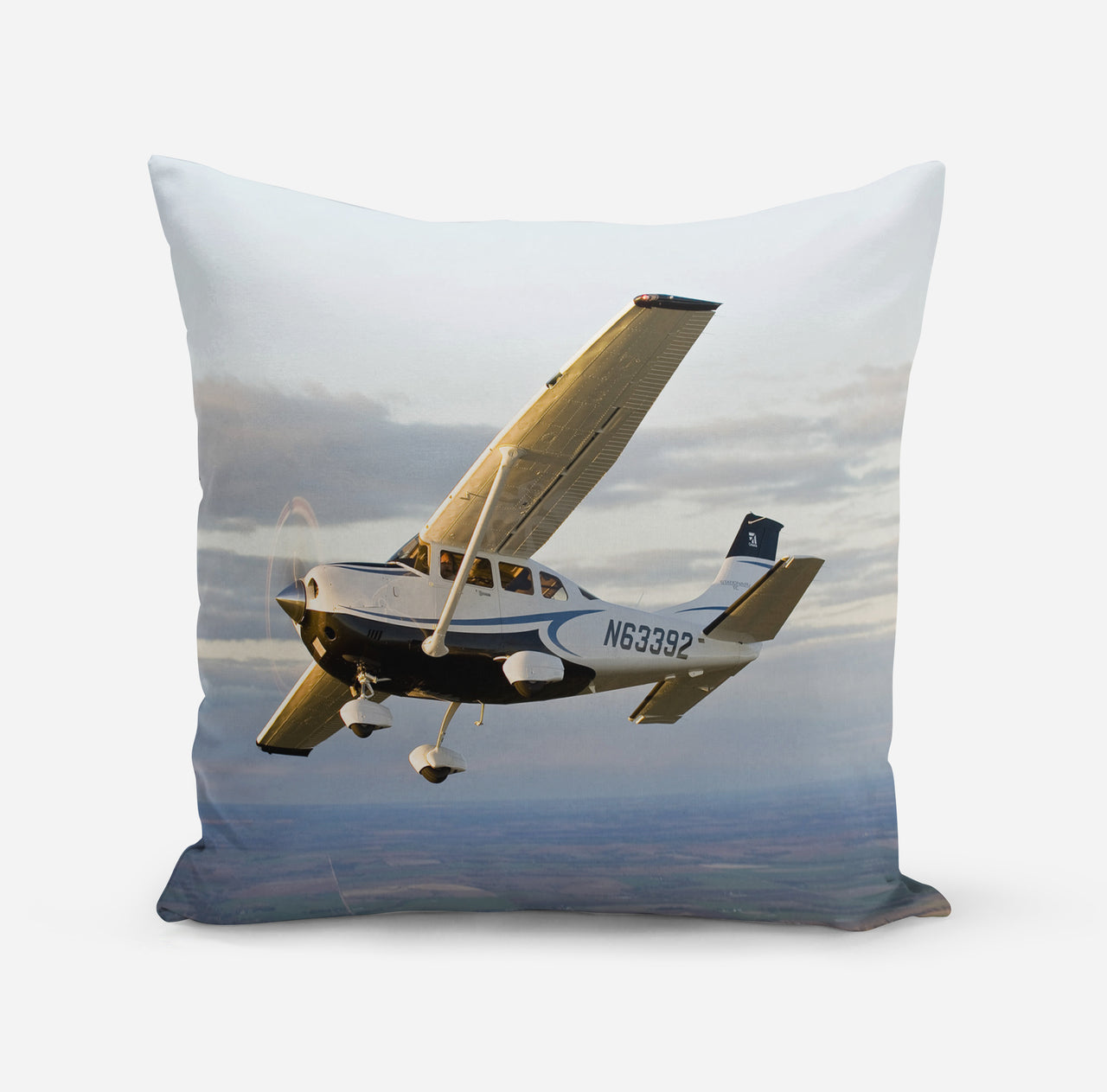 Cruising Cessna Designed Pillows