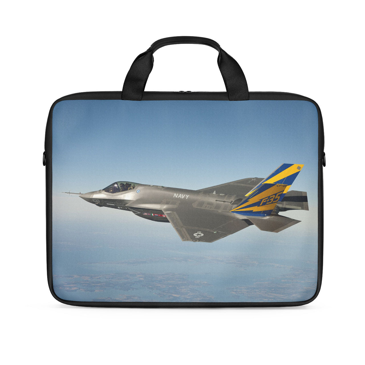 Cruising Fighting Falcon F35 Designed Laptop & Tablet Bags