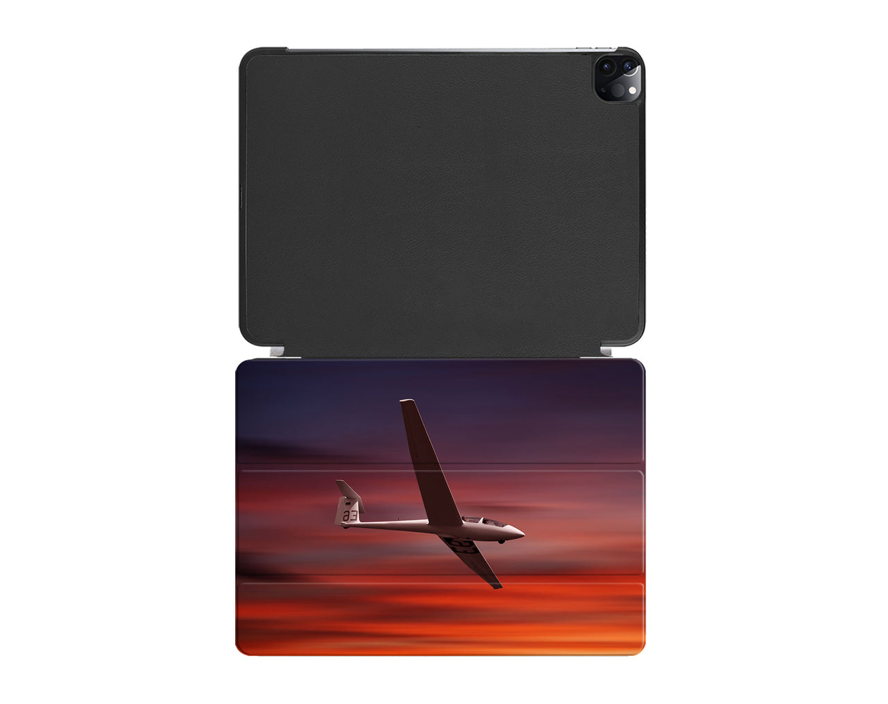 Cruising Glider at Sunset Designed iPad Cases