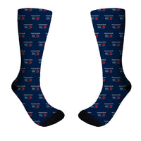 Thumbnail for Airplane Mode On Designed Socks