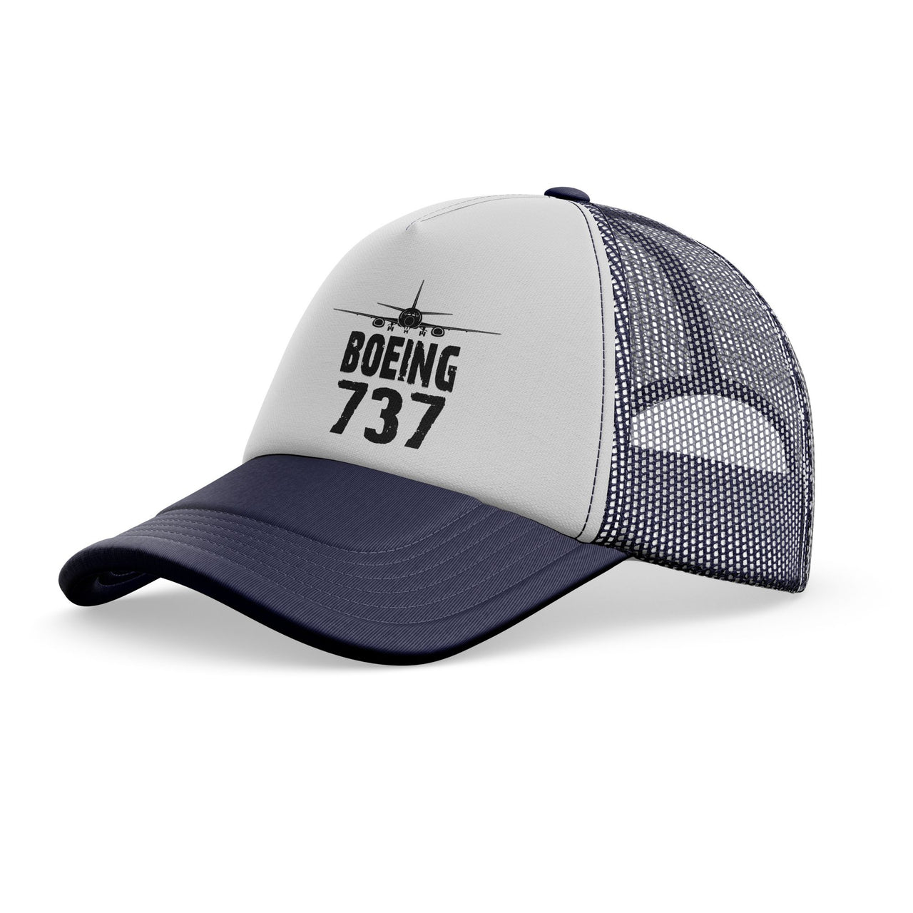 Boeing 737 & Plane Designed Trucker Caps & Hats