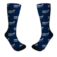 Thumbnail for The McDonnell Douglas MD-11 Designed Socks