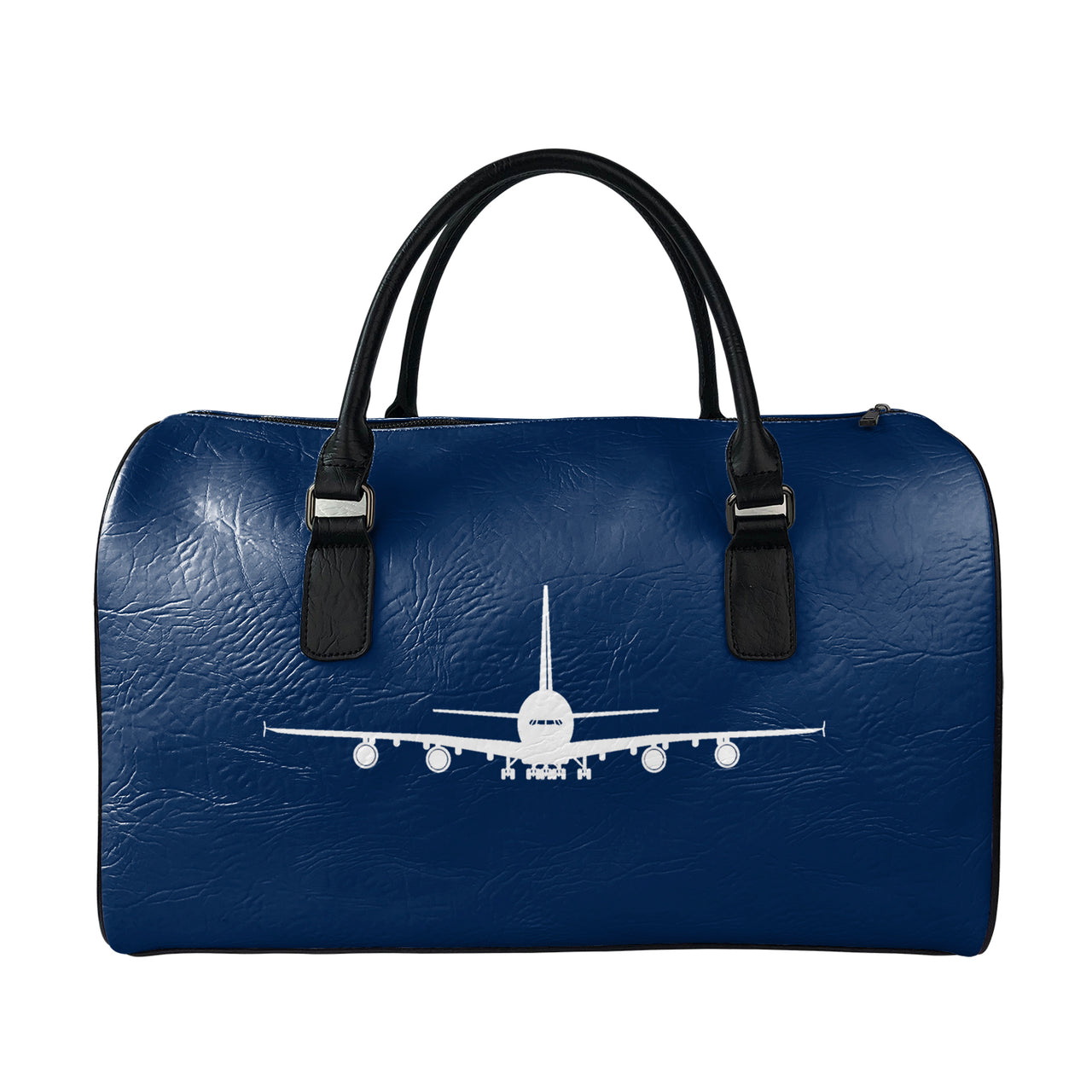 Airbus A380 Silhouette Designed Leather Travel Bag