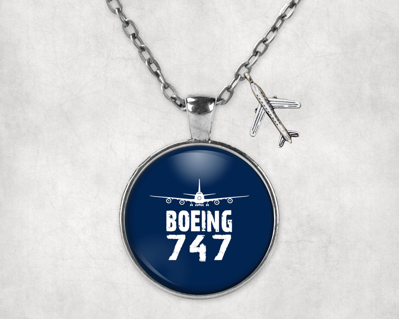 Boeing 747 & Plane Designed Necklaces