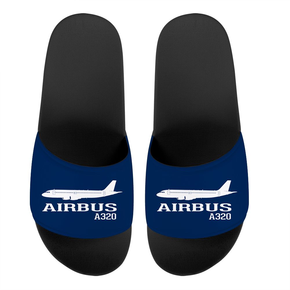 Airbus A320 Printed Designed Sport Slippers