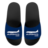 Thumbnail for Airbus A320 Printed Designed Sport Slippers