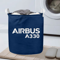 Thumbnail for Airbus A330 & Text Designed Laundry Baskets