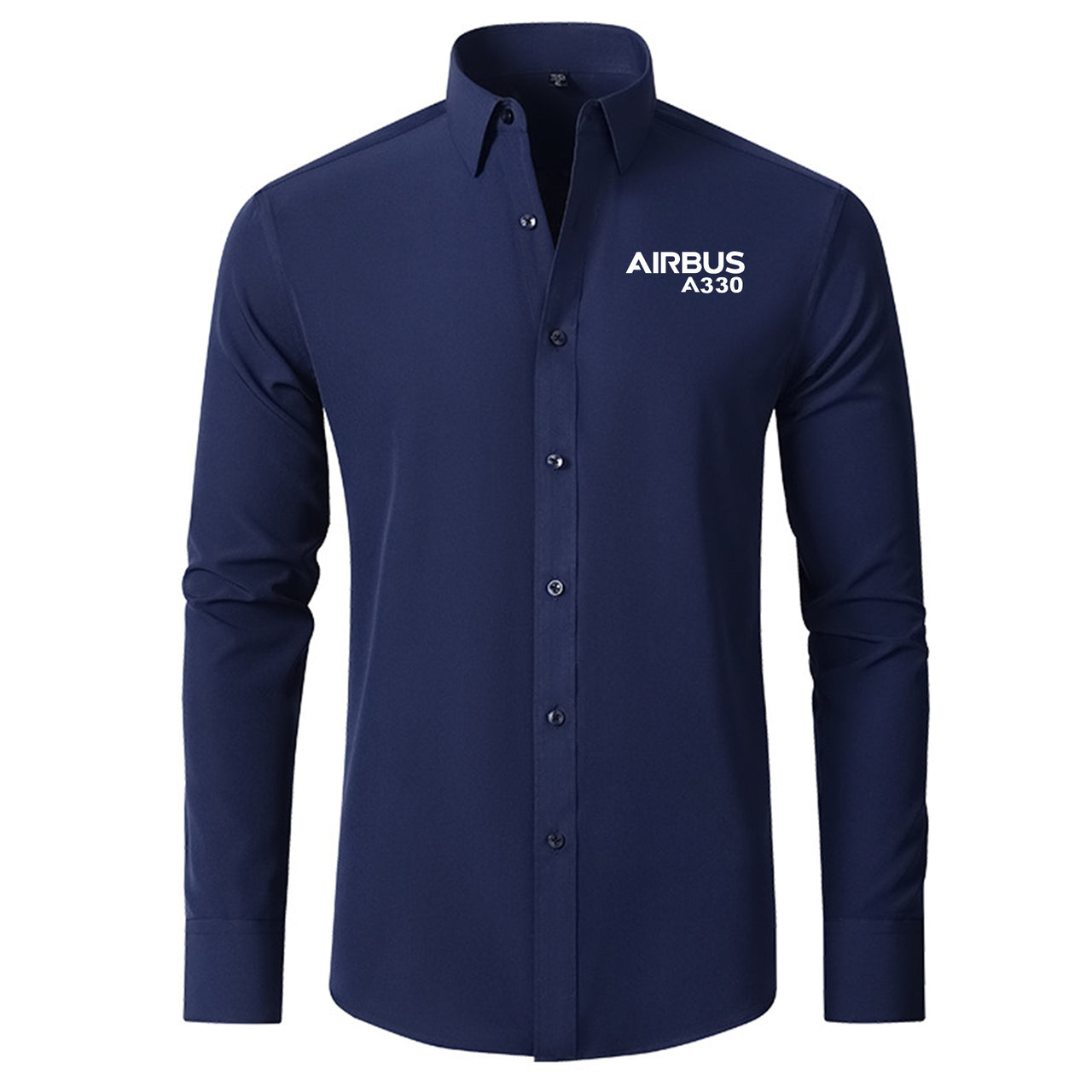 Airbus A330 & Text Designed Long Sleeve Shirts