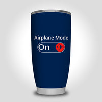 Thumbnail for Airplane Mode On Designed Tumbler Travel Mugs