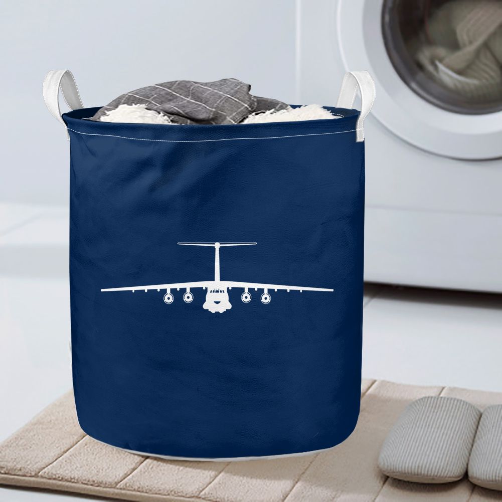 Ilyushin IL-76 Silhouette Designed Laundry Baskets