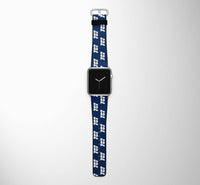 Thumbnail for Super Boeing 787 Designed Leather Apple Watch Straps