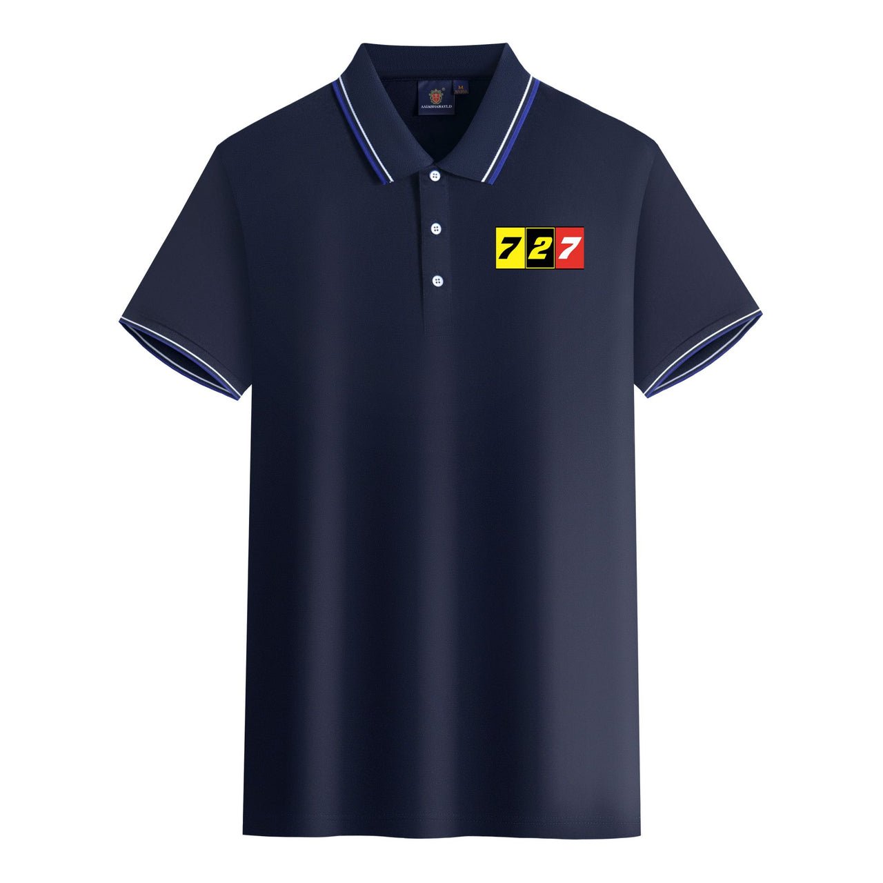 Flat Colourful 727 Designed Stylish Polo T-Shirts