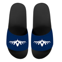 Thumbnail for Fighting Falcon F16 Silhouette Designed Sport Slippers