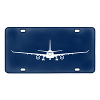 Thumbnail for Airbus A330 Silhouette Designed Metal (License) Plates