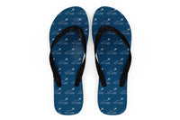 Thumbnail for Just Fly It & Fly Girl Designed Slippers (Flip Flops)