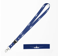 Thumbnail for Boeing 787 Silhouette Designed Detachable Lanyard & ID Holders