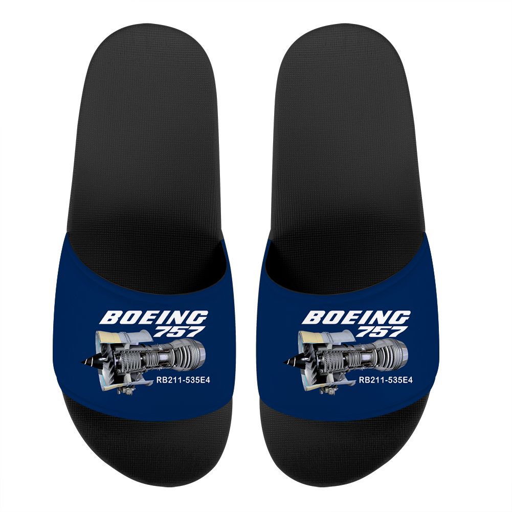 Boeing 757 & Rolls Royce Engine (RB211) Designed Sport Slippers