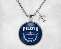 Thumbnail for Pilots Looking Down at People Since 1903 Designed Necklaces