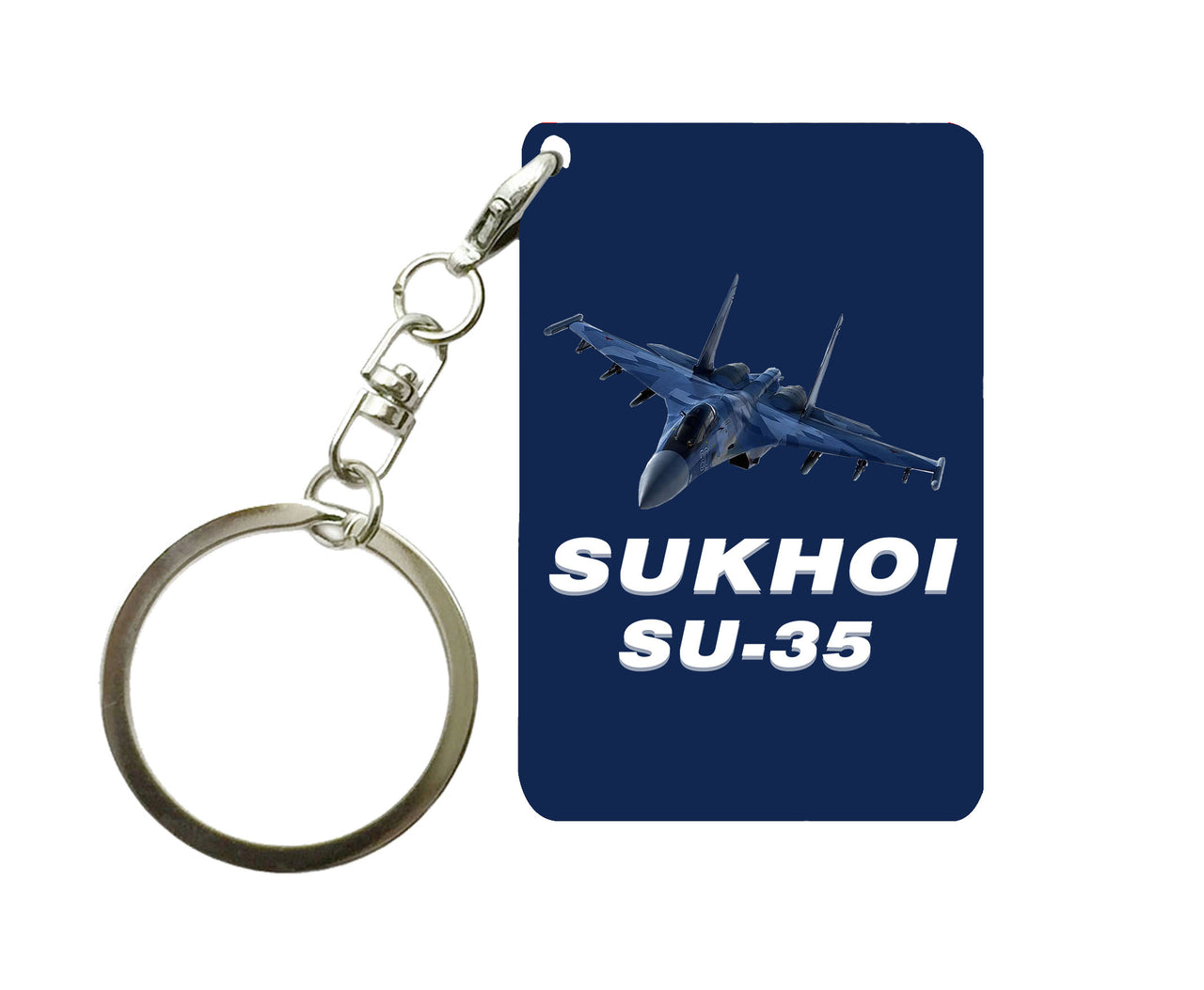 The Sukhoi SU-35 Designed Key Chains