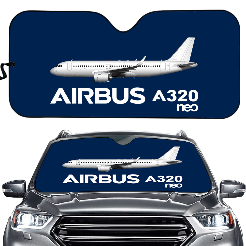 The Airbus A320Neo Designed Car Sun Shade