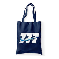 Thumbnail for Super Boeing 777 Intercontinental Designed Tote Bags