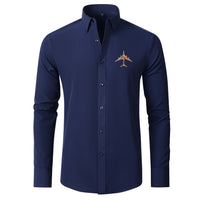 Thumbnail for Colourful Airplane Designed Long Sleeve Shirts