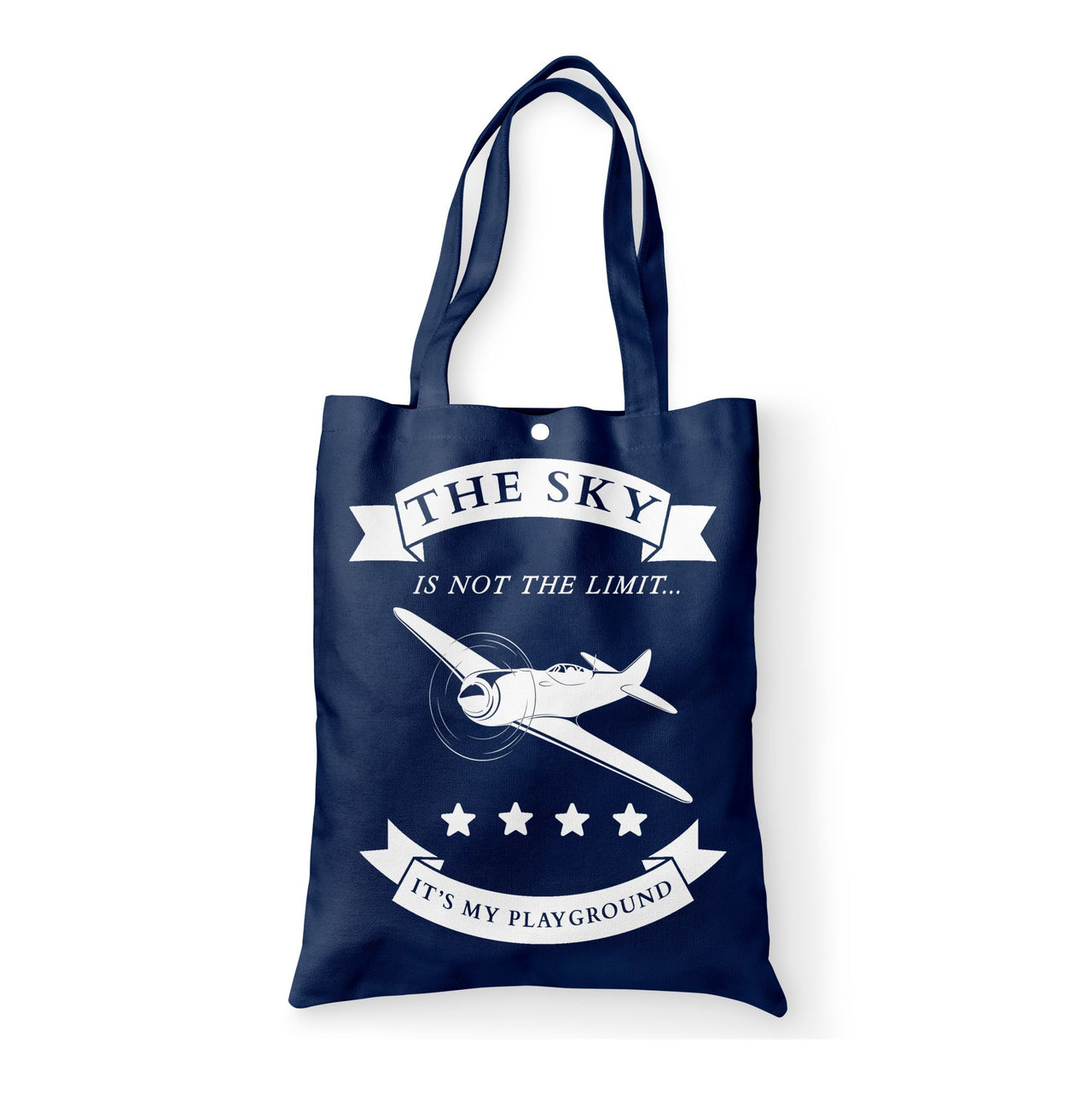 The Sky is not the limit, It's my playground Designed Tote Bags