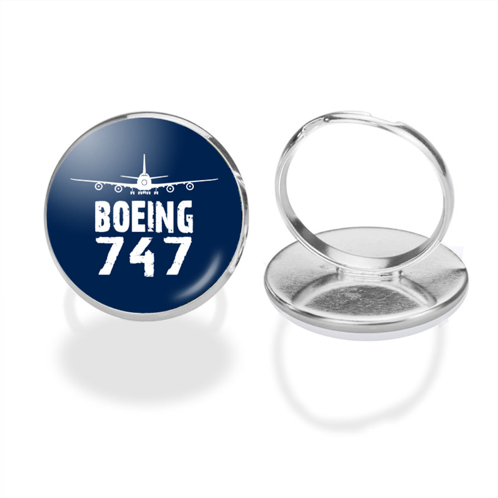 Boeing 747 & Plane Designed Rings