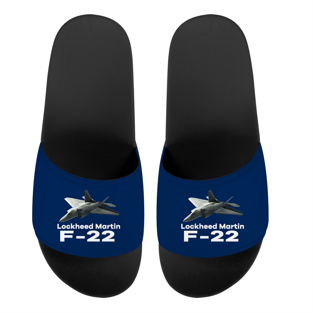 The Lockheed Martin F22 Designed Sport Slippers