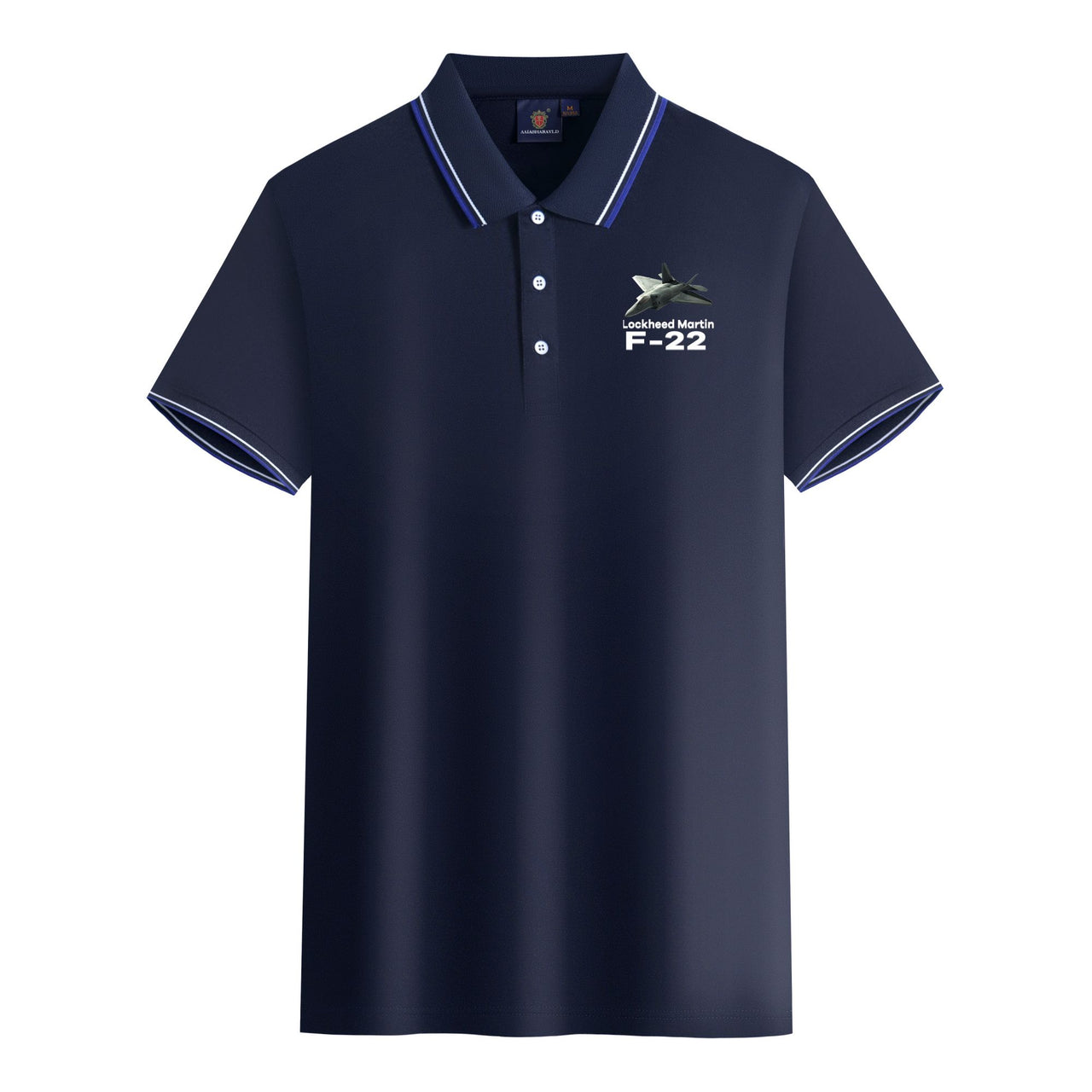 The Lockheed Martin F22 Designed Stylish Polo T-Shirts