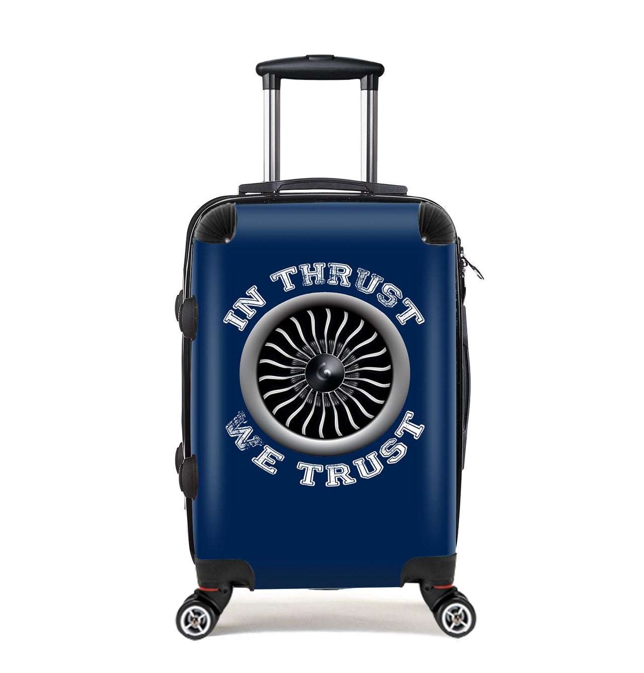 In Thrust We Trust (Vol 2) Designed Cabin Size Luggages