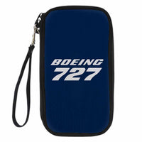 Thumbnail for Boeing 727 & Text Designed Travel Cases & Wallets