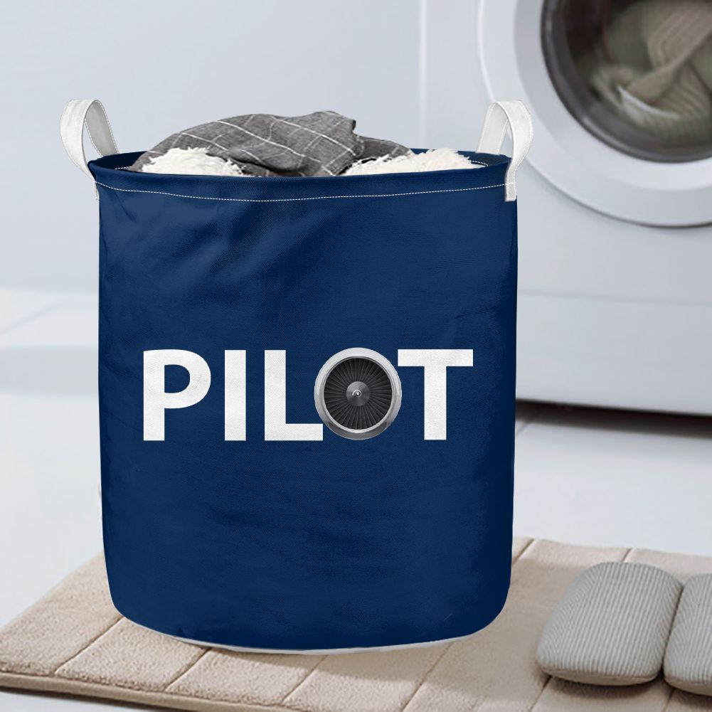 Pilot & Jet Engine Designed Laundry Baskets