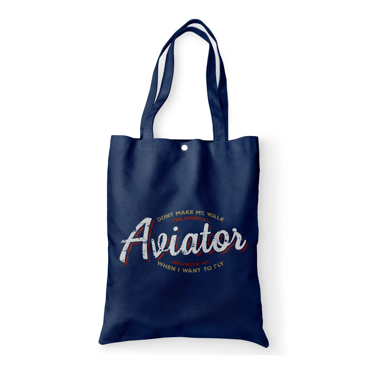 Aviator - Dont Make Me Walk Designed Tote Bags