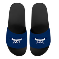 Thumbnail for Drone Silhouette Designed Sport Slippers