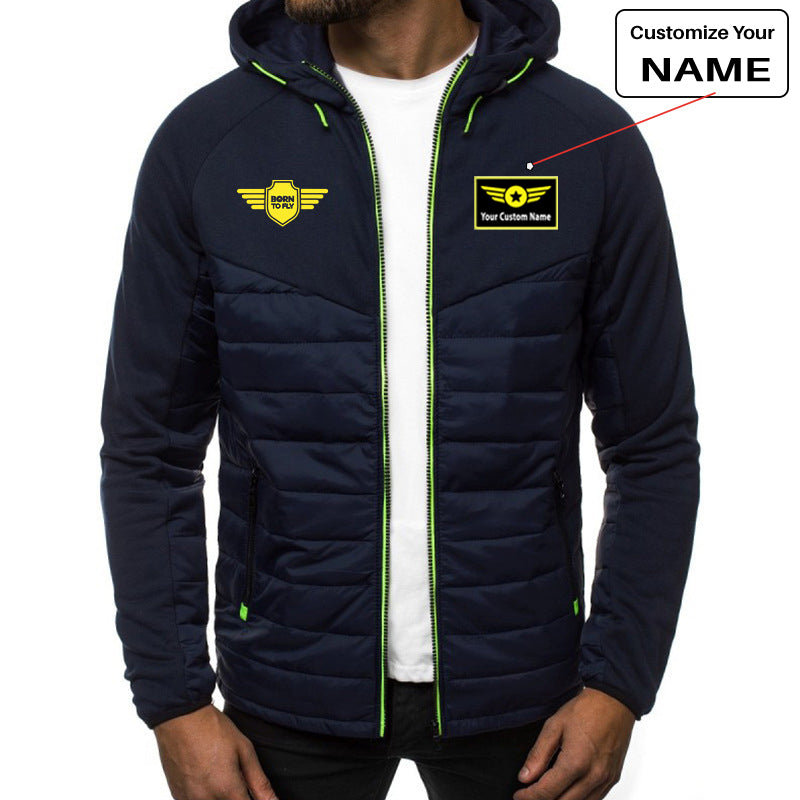 Born To Fly & Badge Designed Sportive Jackets