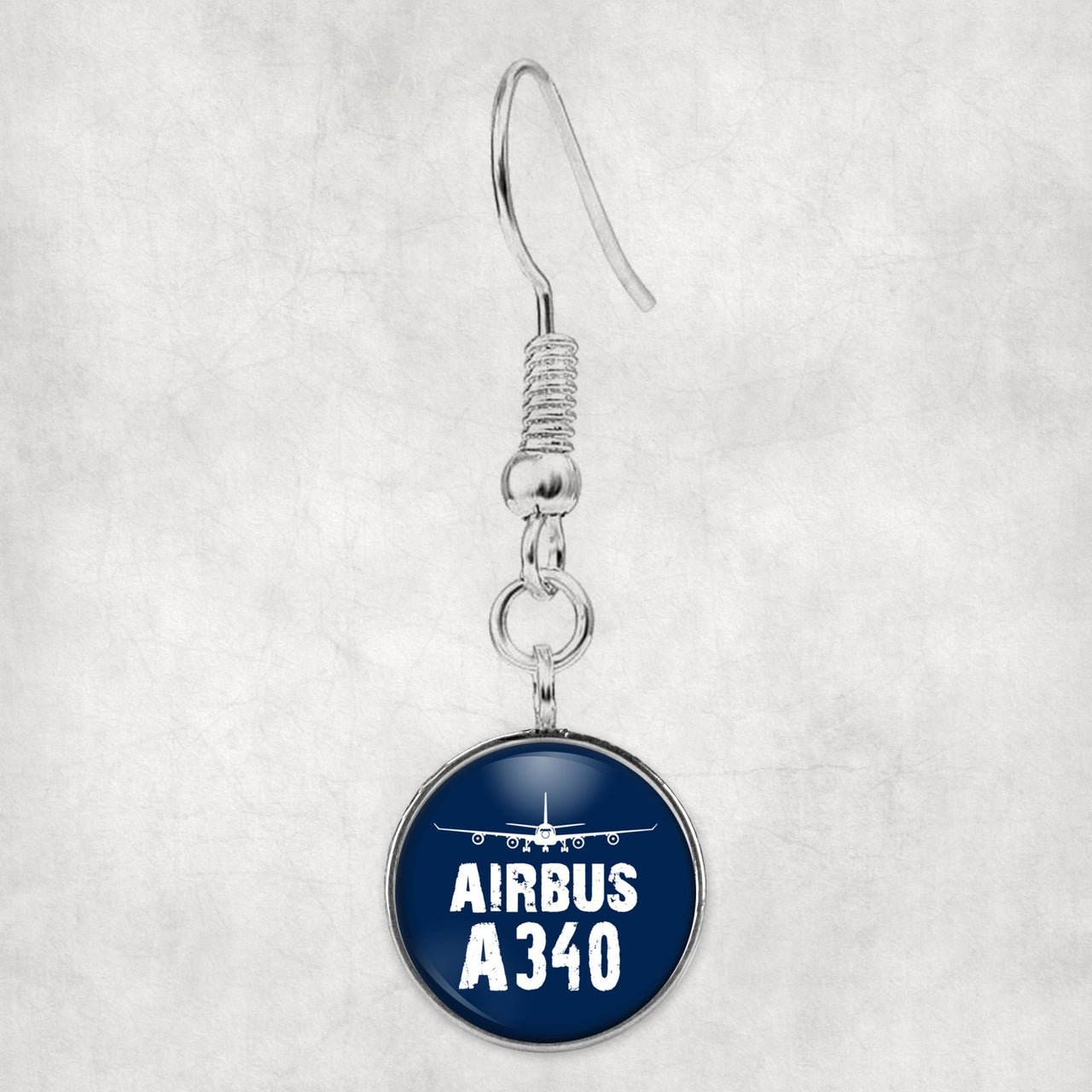 Airbus A340 & Plane Designed Earrings