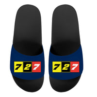 Thumbnail for Flat Colourful 727 Designed Sport Slippers