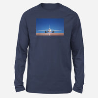 Thumbnail for Face to Face with Airbus A320 Designed Long-Sleeve T-Shirts