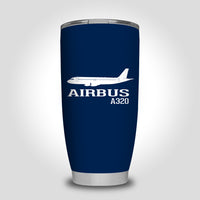 Thumbnail for Airbus A320 Printed Designed Tumbler Travel Mugs