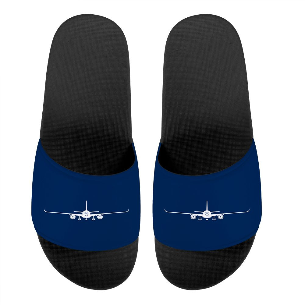 Airbus A350 Silhouette Designed Sport Slippers