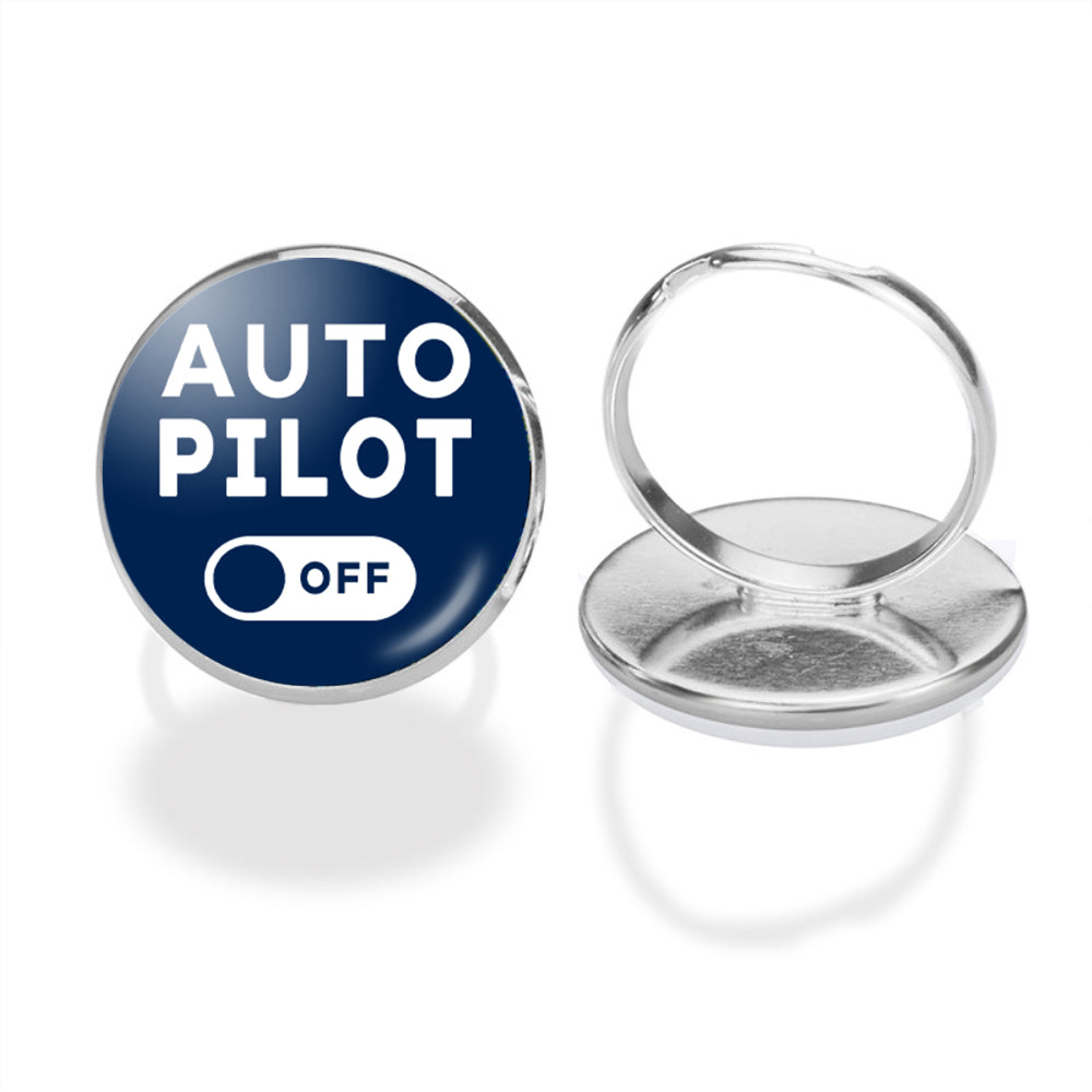 Auto Pilot Off Designed Rings