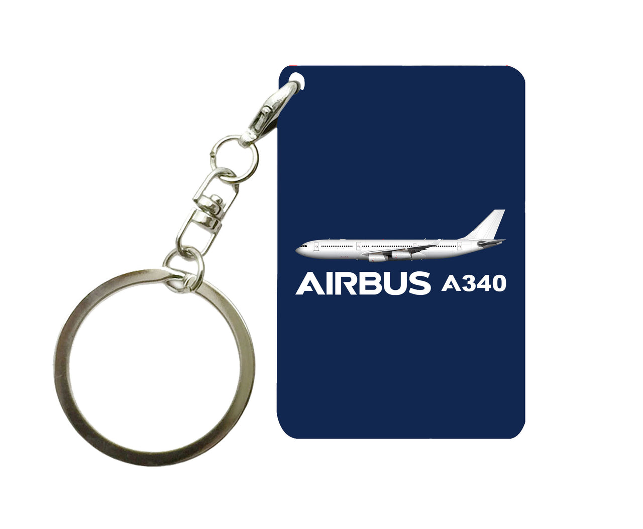 The Airbus A340 Designed Key Chains