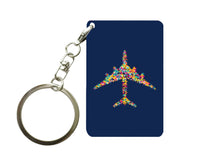 Thumbnail for Colourful Airplane Designed Key Chains