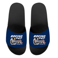 Thumbnail for Boeing 747 & PW4000-94 Engine Designed Sport Slippers