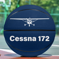 Thumbnail for Cessna 172 Silhouette Designed Basketball